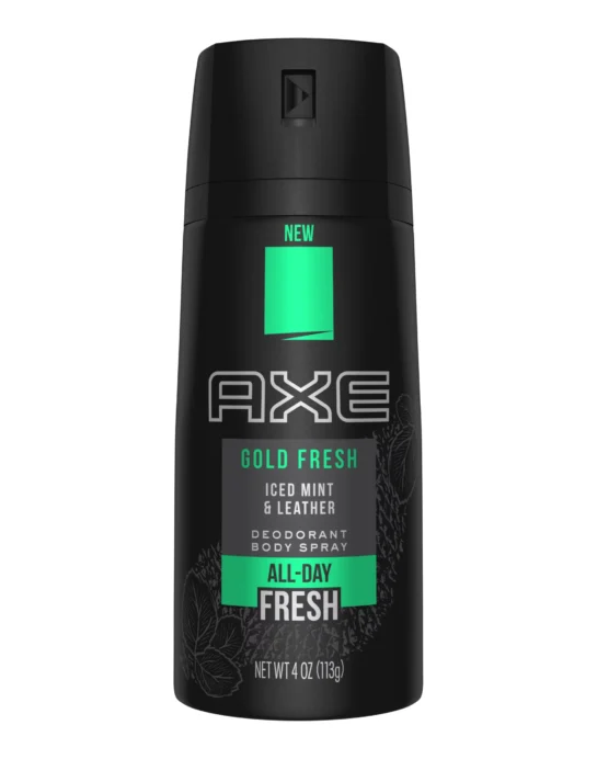 Axe Gold Fresh Body Spray for Men, 4 Oz