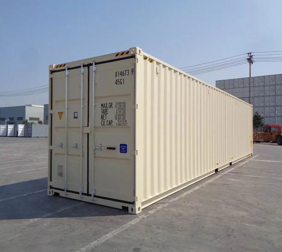 40ft High Cube Containers- New