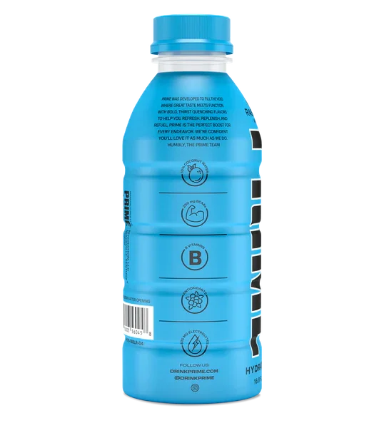 Prime Hydration drink– Blue Raspberry